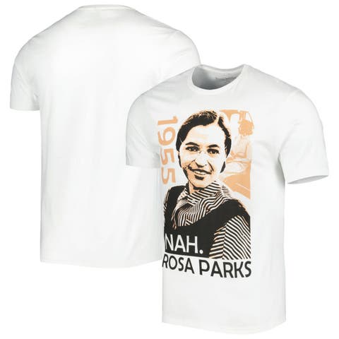 Unisex White Rosa Parks Graphic T-Shirt