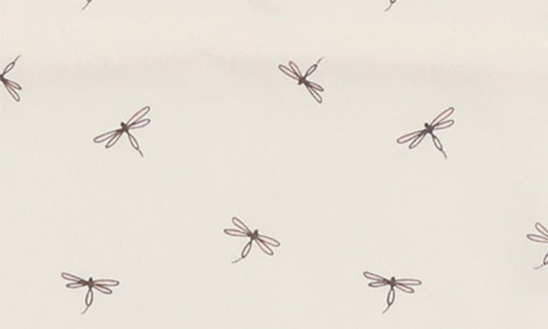 Maniere Dainty Dragonfly Footie In White