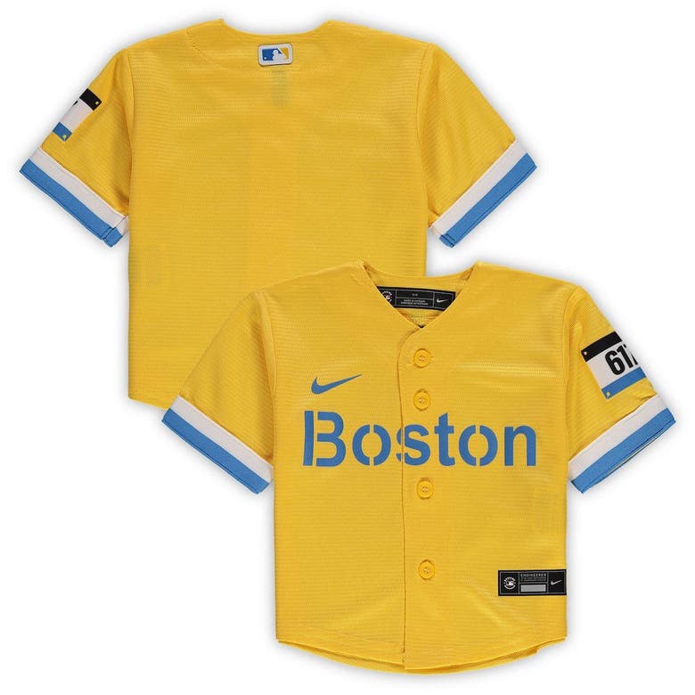 Red Sox Wear Yellow, Nike Launches New MLB City Connect Uniform