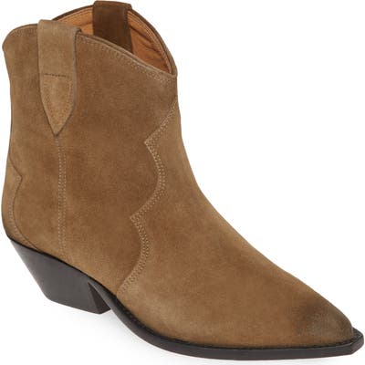 Isabel Marant Dewina Western Boot, Beige