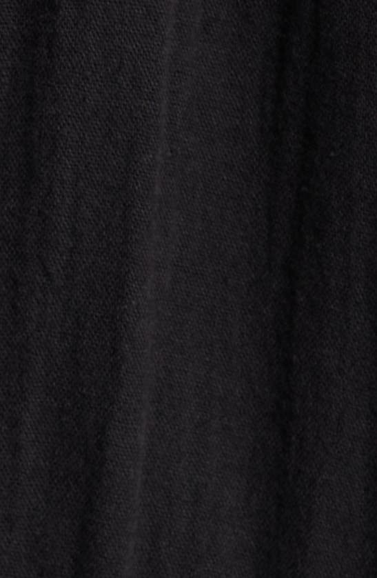 Shop Caslon (r) Ruffle Strap Maxi Dress In Black