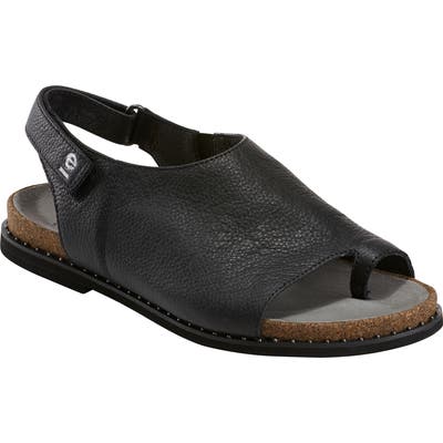 Earth Slingback Sandal, Black