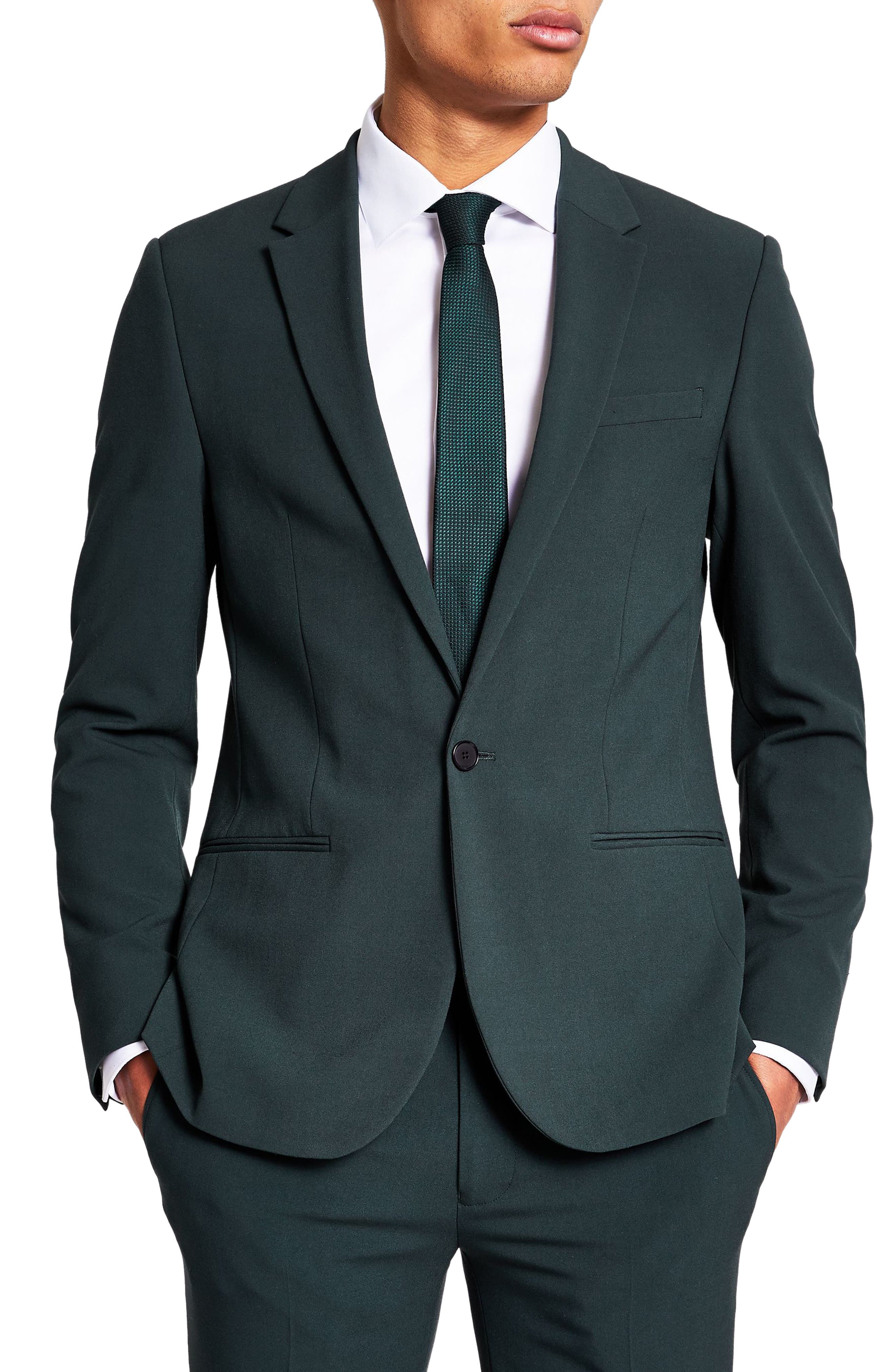 green suit jacket men