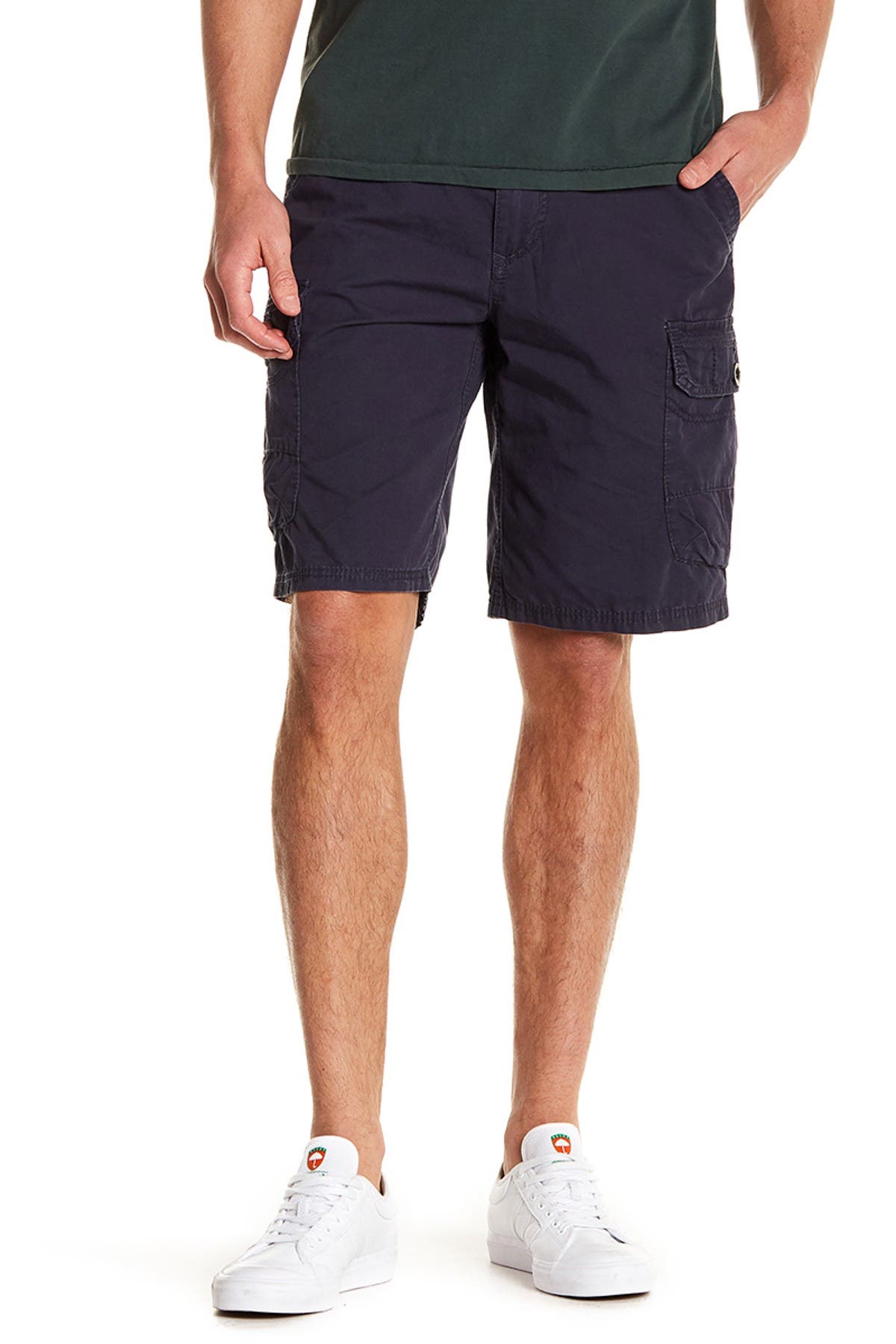 union denim cargo shorts
