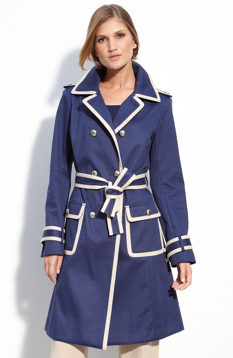 St. John Collection Belted Trench Coat | Nordstrom