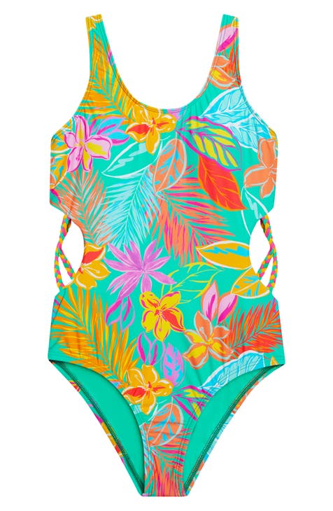 Girls' Swimsuits & Cover-ups