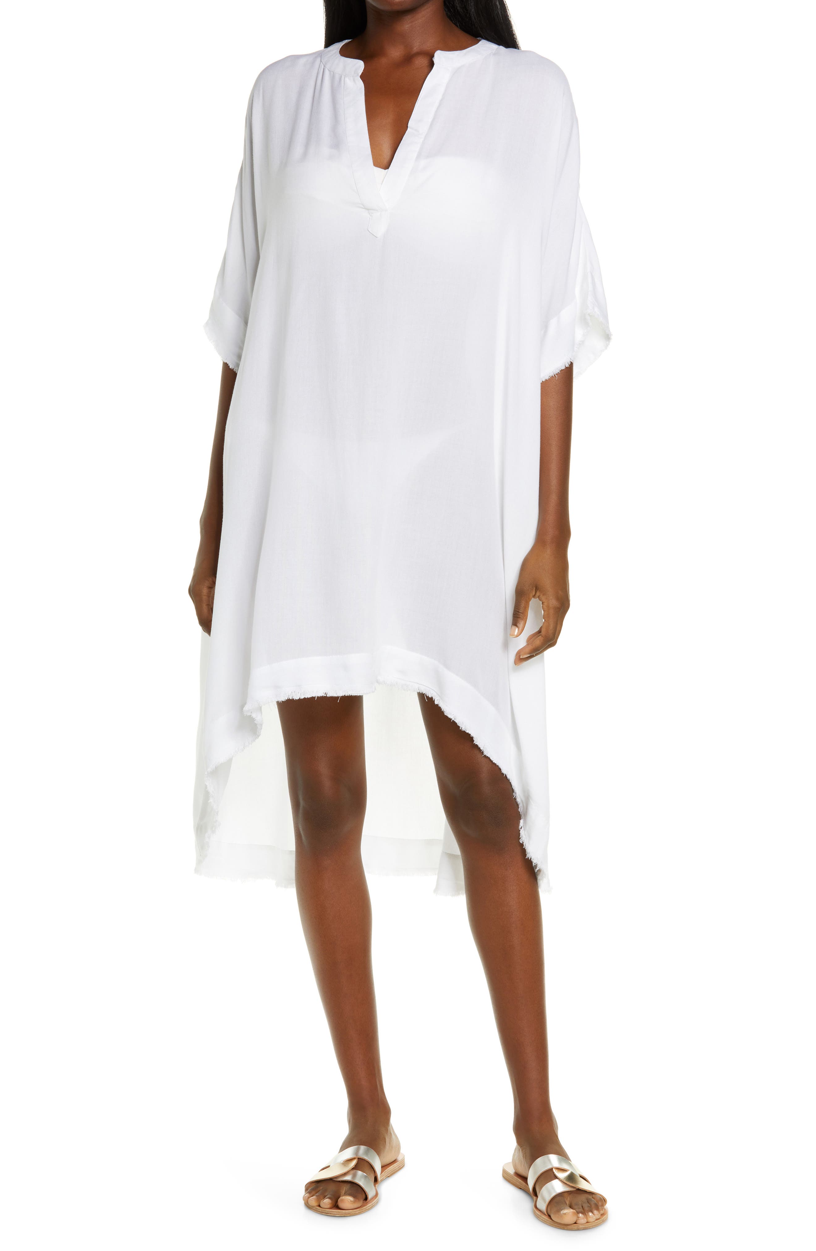 Kids Sea Breeze Caftan in Wht at Nordstrom Nordstrom Clothing Dresses Beach Dresses 