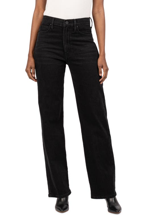 Shop Kut From The Kloth Sienna High Waist Wide Leg Jeans In Conquering