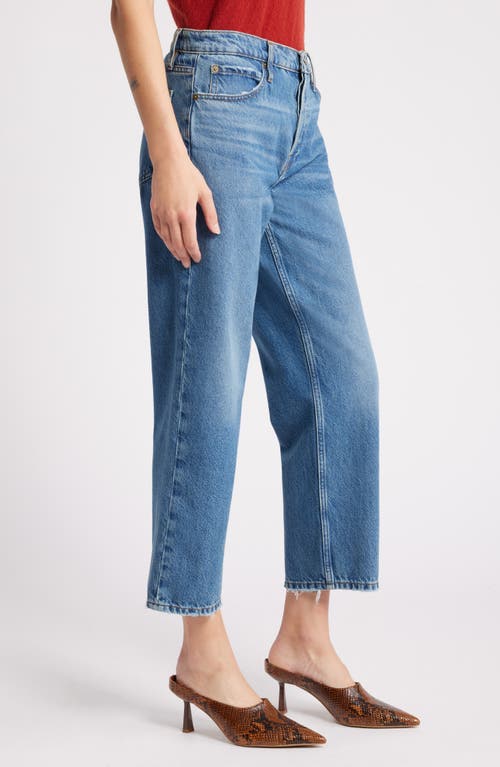 Shop Frame The Slouchy Straight Leg Jeans In Caramia