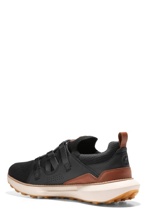 Shop Cole Haan Grand Motion Stitchlite™ Ii Sneaker In Black/british Tan/ivory