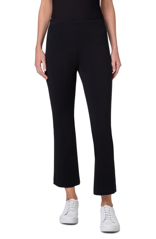 Akris Punto Cindy Signature Jersey Bootcut Pants In Black