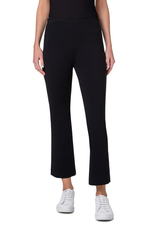 Shop Akris Punto Cindy Bootcut Jersey Pants In Black