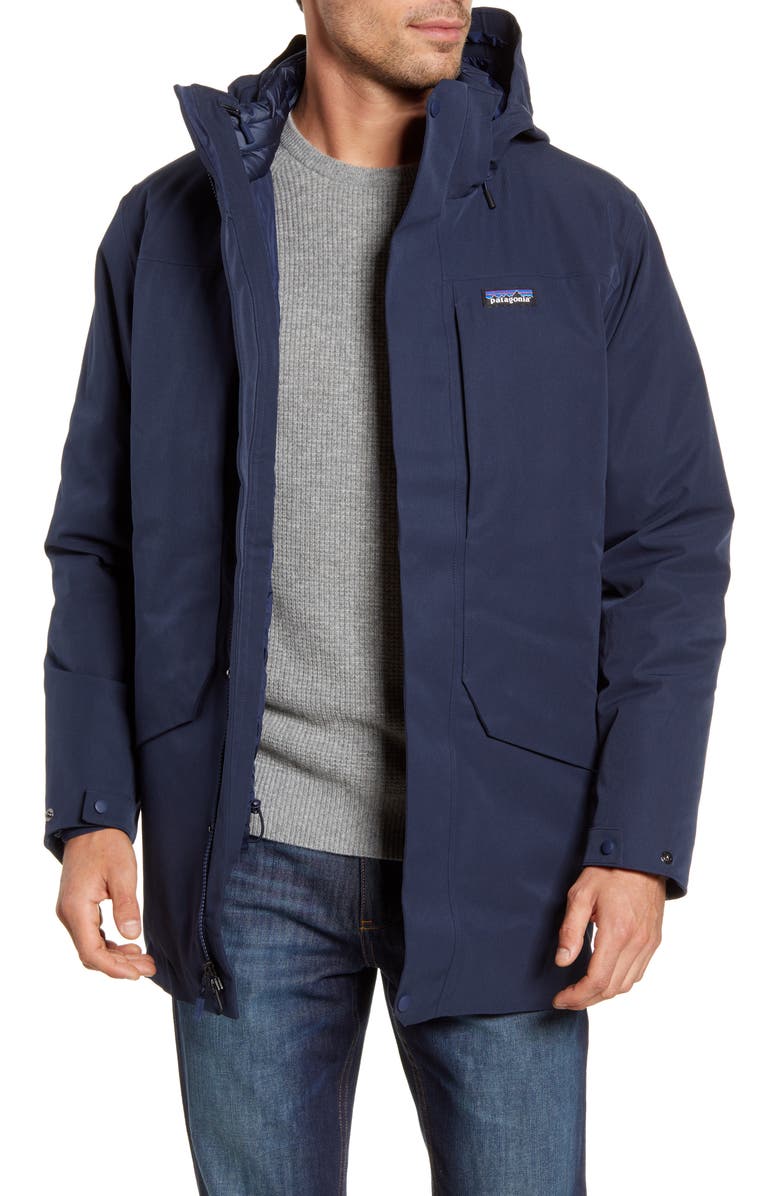 Patagonia Tres 3-in-1 Water Repellent 700 Fill Power Down Parka | Nordstrom