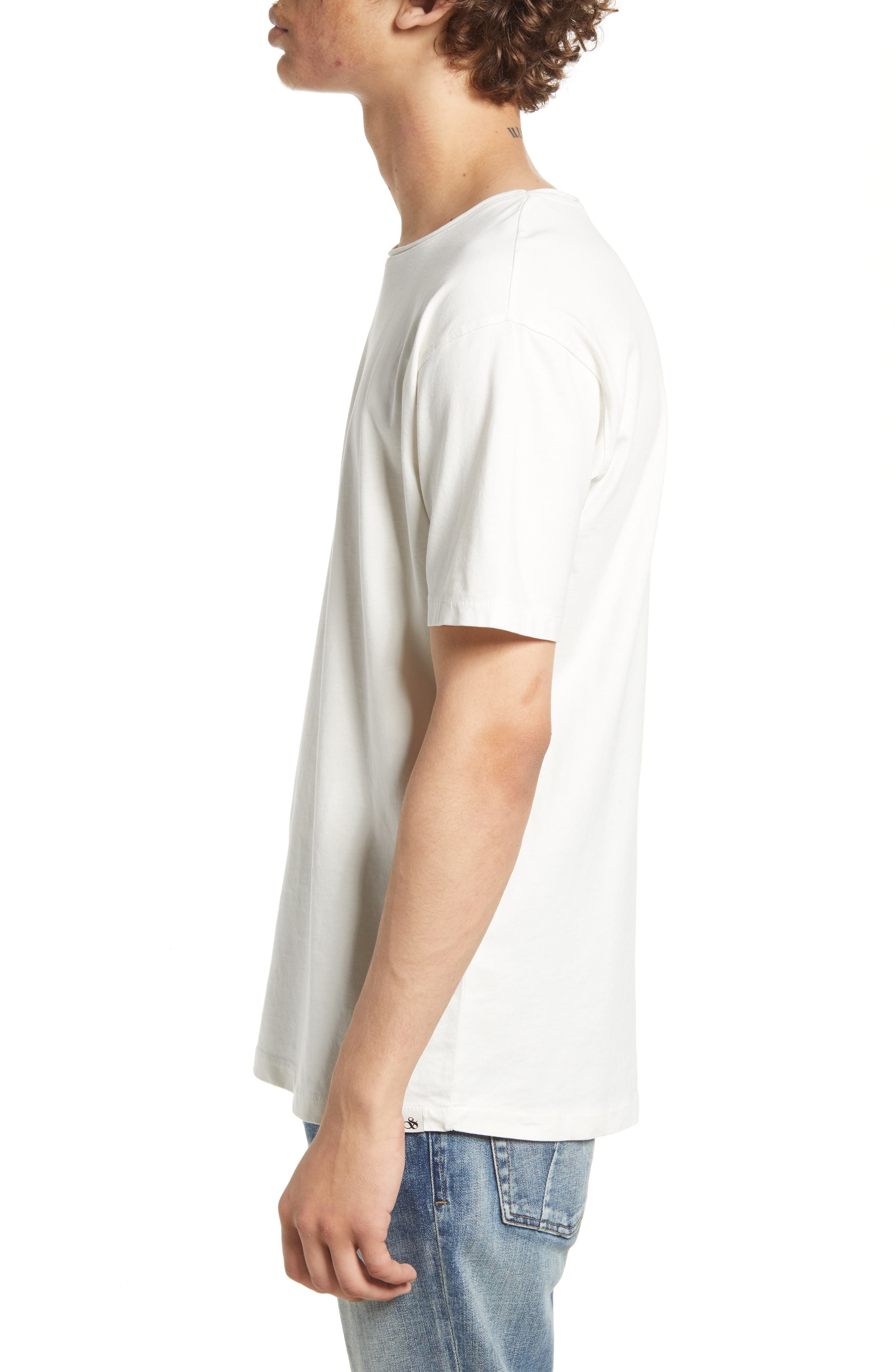 Scotch \u0026 Soda Raw Edge Organic Cotton T 