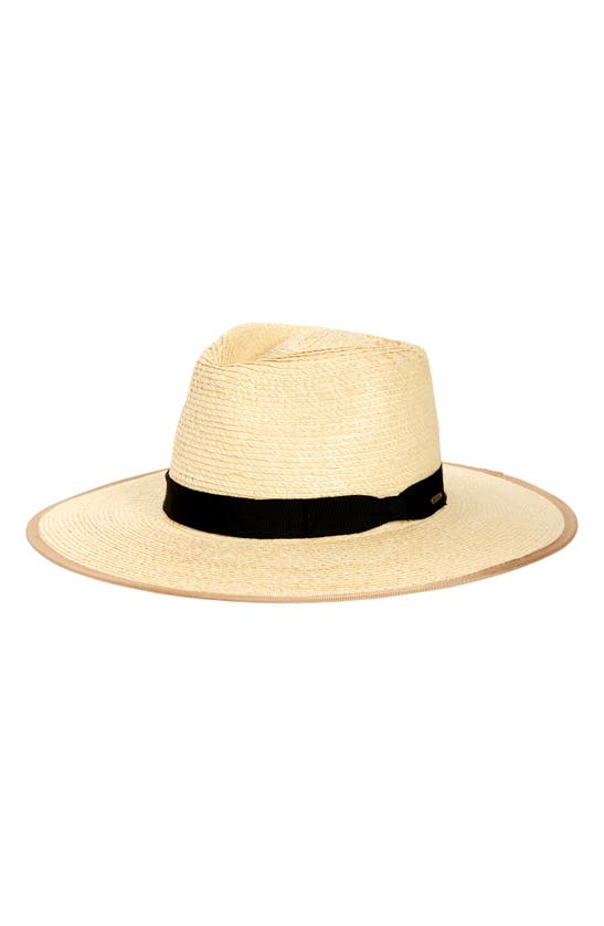 Brixton Jo Straw Rancher Hat In Natural Black | ModeSens