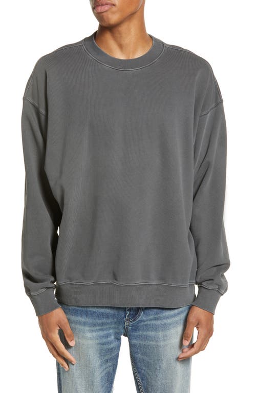 Core Oversize Crewneck Sweatshirt in Grey