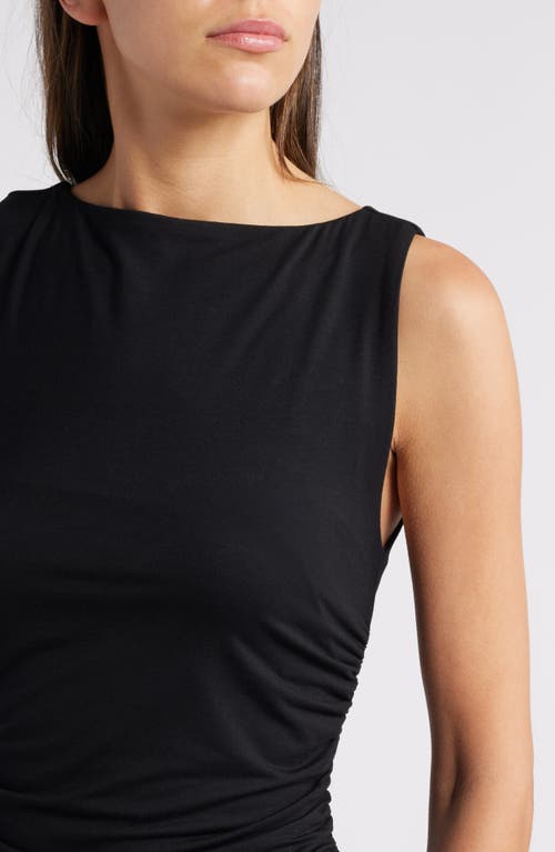 Shop Rag & Bone Luca Sleeveless Stretch Dress In Black