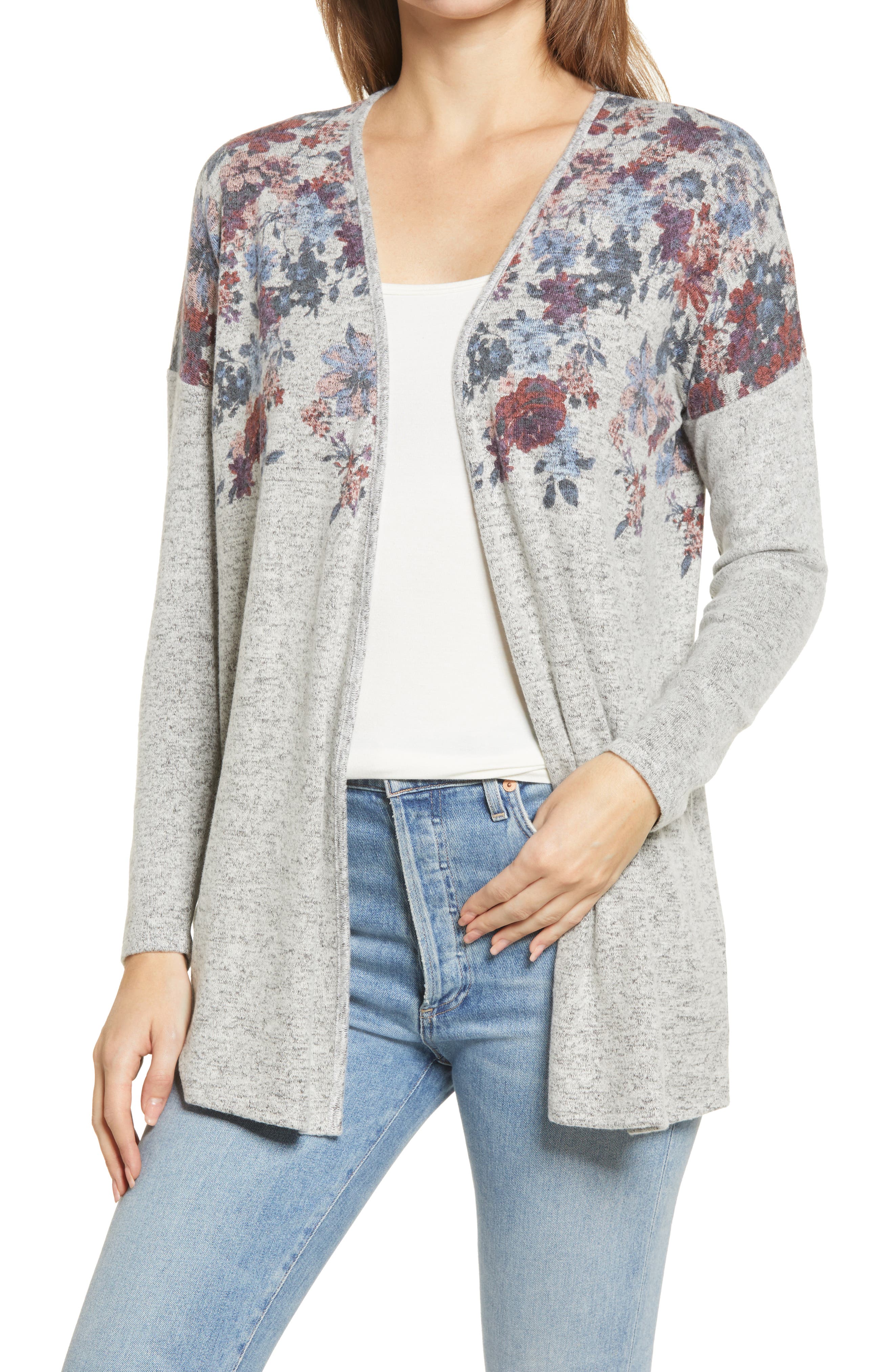 floral cardigan canada