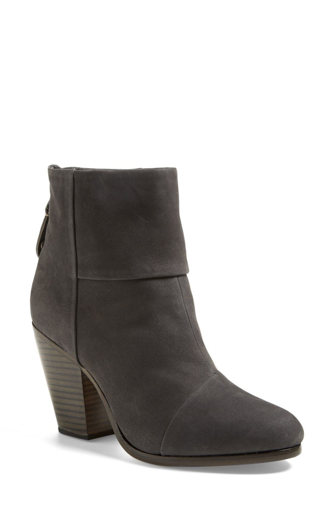 rag & bone 'Classic Newbury' Nubuck Leather Boot (Women) Nordstrom