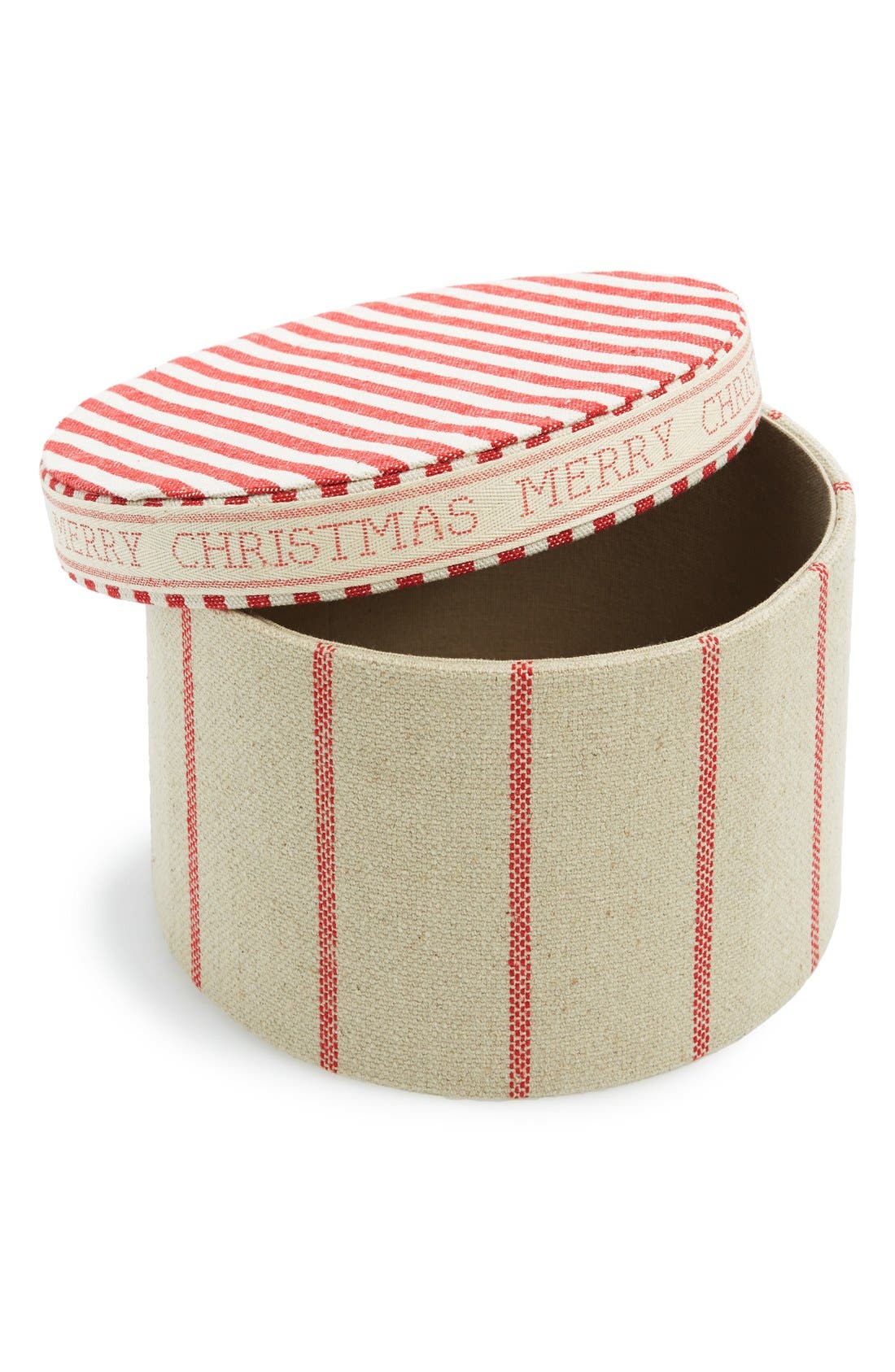 ALLSTATE 'Merry Christmas' Round Gift Box Nordstrom