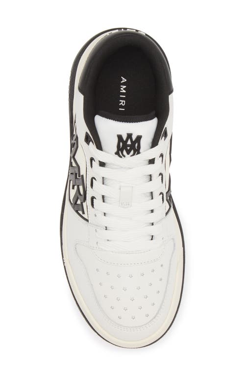 Shop Amiri Classic Low Top Sneaker In White Black