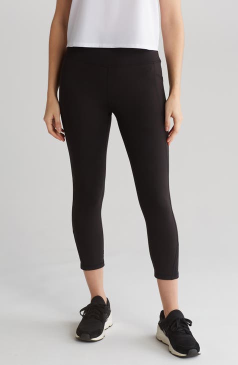Buy H HIAMIGOS Capri Yoga Pants for Women with Pockets High Waist Cropped  3/4 Sports Workout Leggings, Dark Teal-p, Medium at
