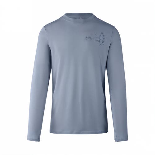 Uv Skinz Long Sleeve Everyday Tee In Moon Dust
