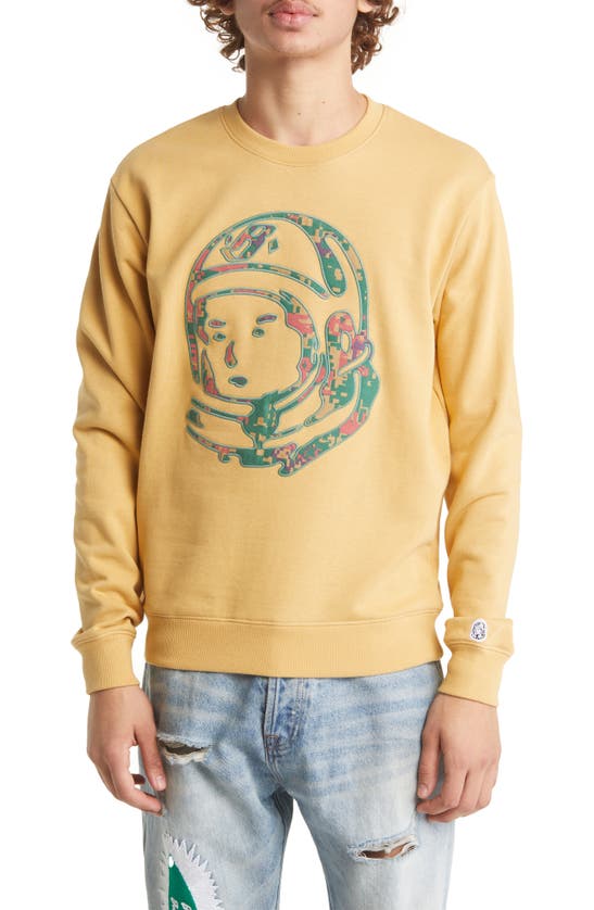Billionaire Boys Club Bb Digitized Astro French Terry Graphic Sweatshirt In  Curry | ModeSens