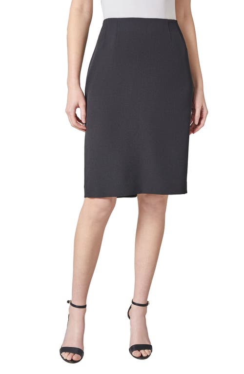 Shop Kasper Stretch Pencil Skirt In Black