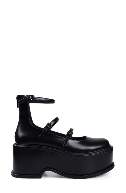Artisan Crafted By Zigi Loila Water Resistant Platform Mary Jane In Blklt