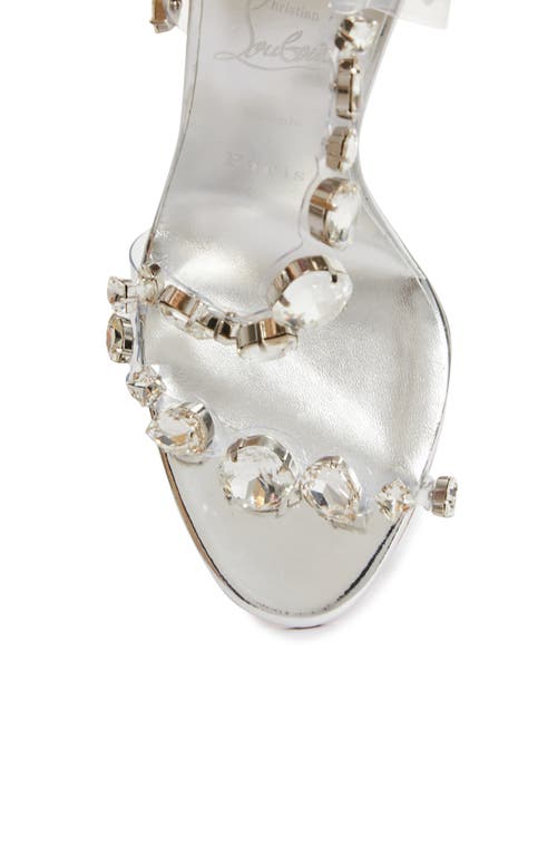 CHRISTIAN LOUBOUTIN CHRISTIAN LOUBOUTIN ROSALIE CRYSTAL EMBELLISHED SLINGBACK SANDAL