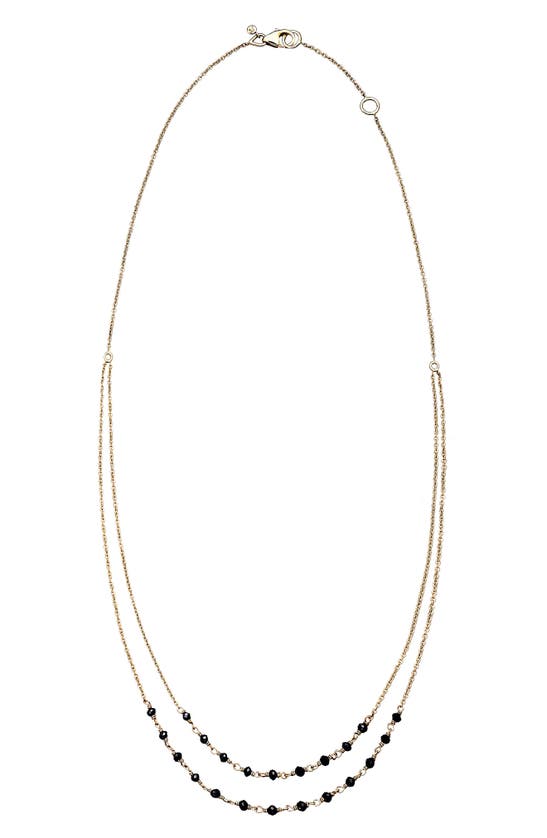 Sethi Couture Jillian Double Strand Necklace In 18k Yg