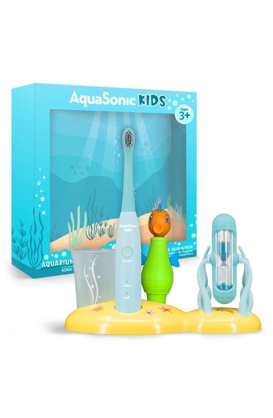 Aquasonic Aquarium Adventures Kids Toothbrush Set In Multi