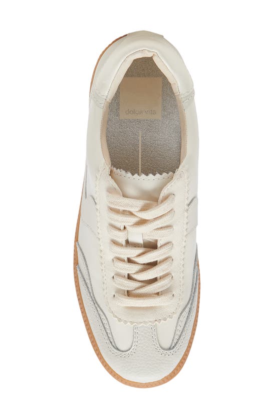 Shop Dolce Vita Notice Sneaker In White Leather