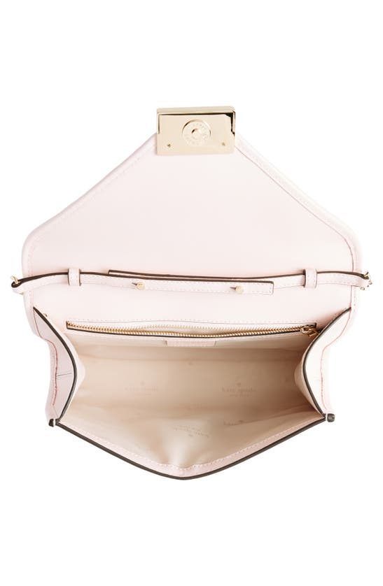 Kate Spade Anna Medium Envelope Leather Convertible Clutch In Light Rosebud