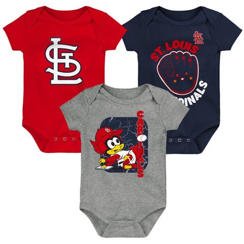 Infant Navy/Red/Cream Boston Red Sox Future #1 3-Pack Bodysuit Set