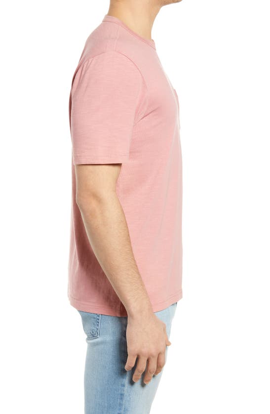 Faherty Sunwashed Organic Cotton Pocket T-shirt In Faded Flag