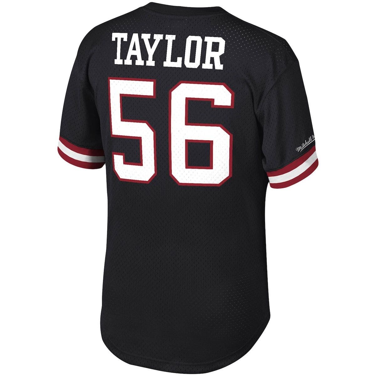 Men's Mitchell & Ness Walter Payton Black Chicago Bears Retired Player Name & Number Mesh Top