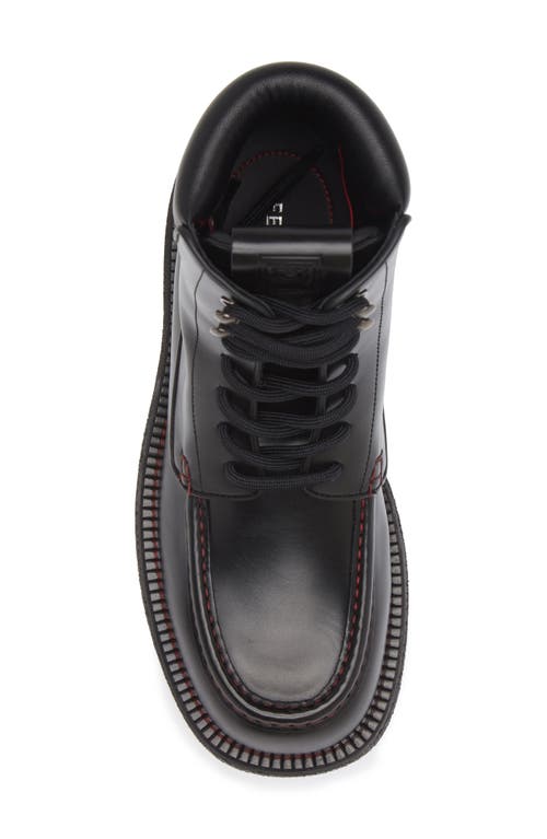 Shop Ferragamo Colorado Lace-up Boot (men)<br /> In Nero Nero Nero