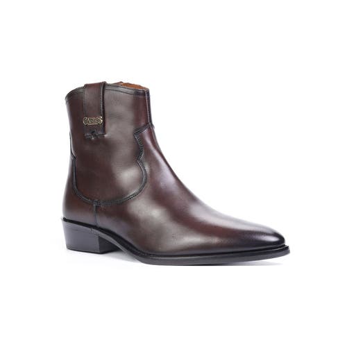 Carlos Santana Zappa Cowboy Boot In Brown