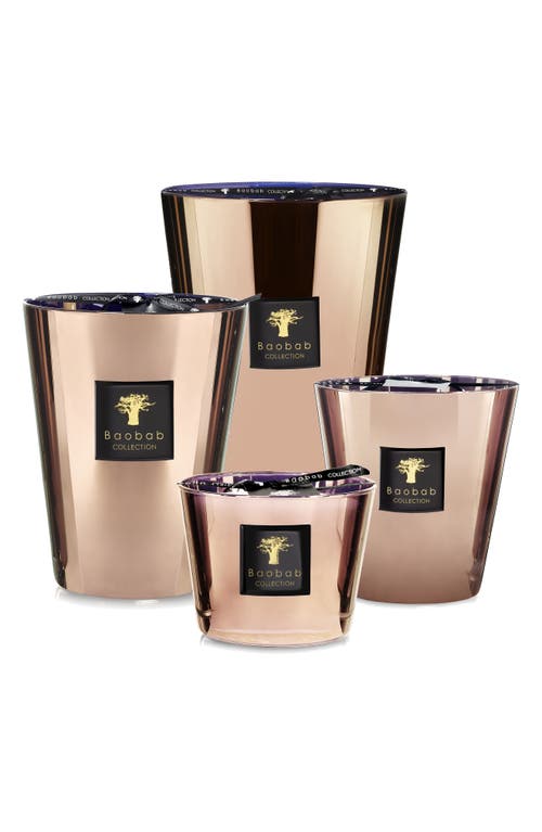 Baobab Collection Les Exclusives Cyprium Max Candle In Shiny Copper