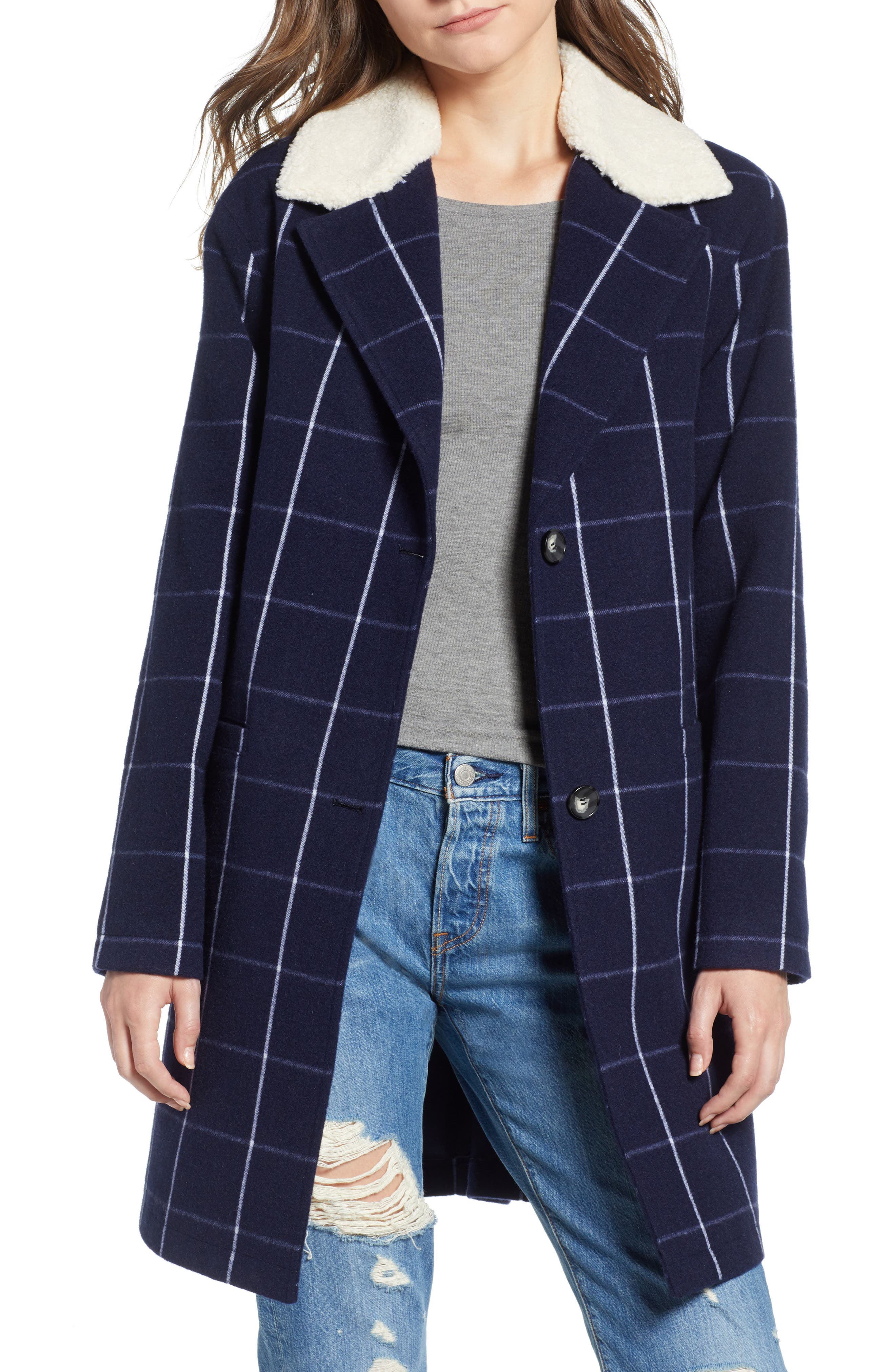 levis wool coat