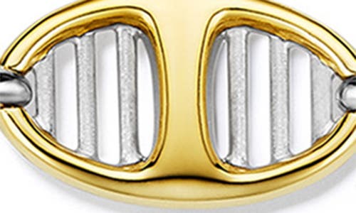 Judith Ripka Cielo Two-tone Friendship Slider Bracelet In Silver/gold