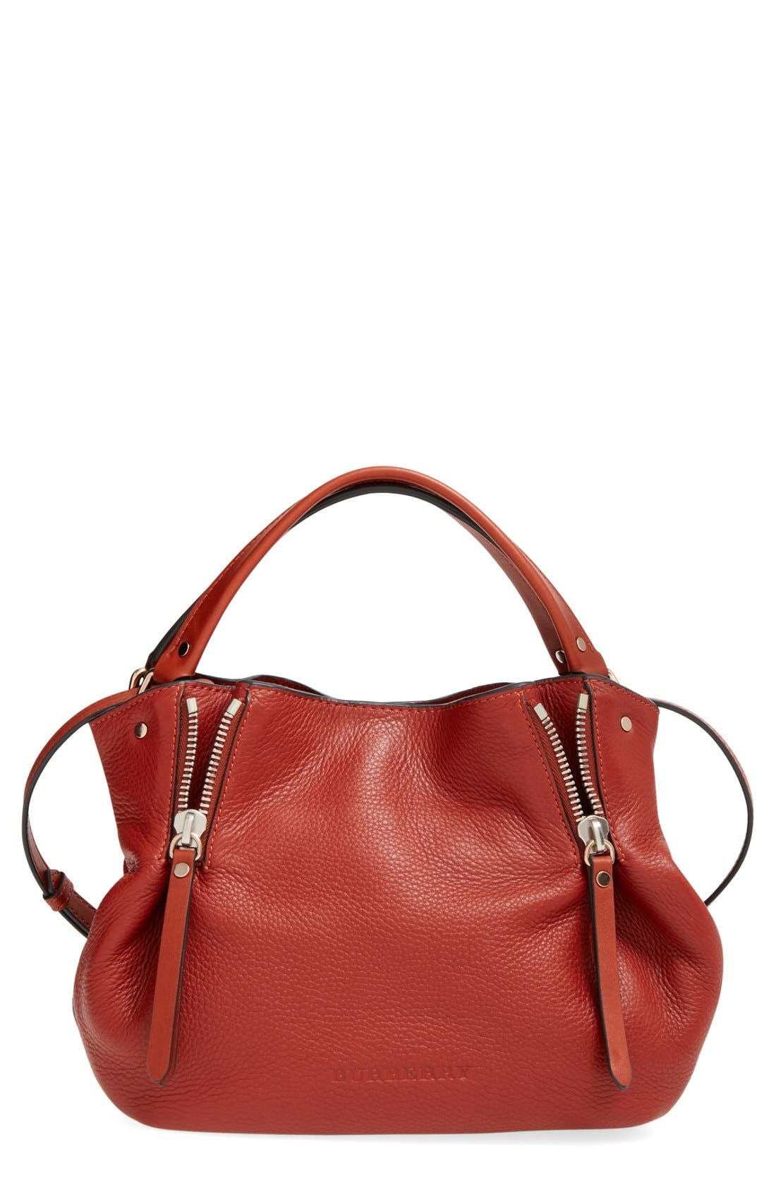 burberry small maidstone leather satchel