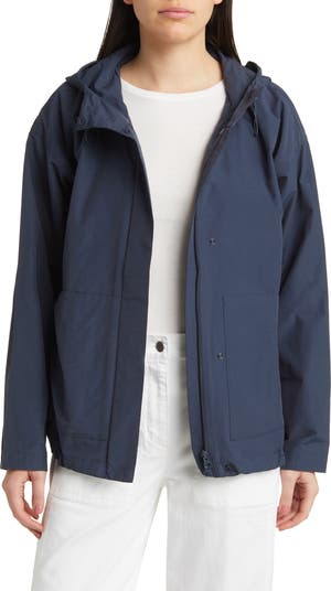 Eileen fisher top hooded jacket