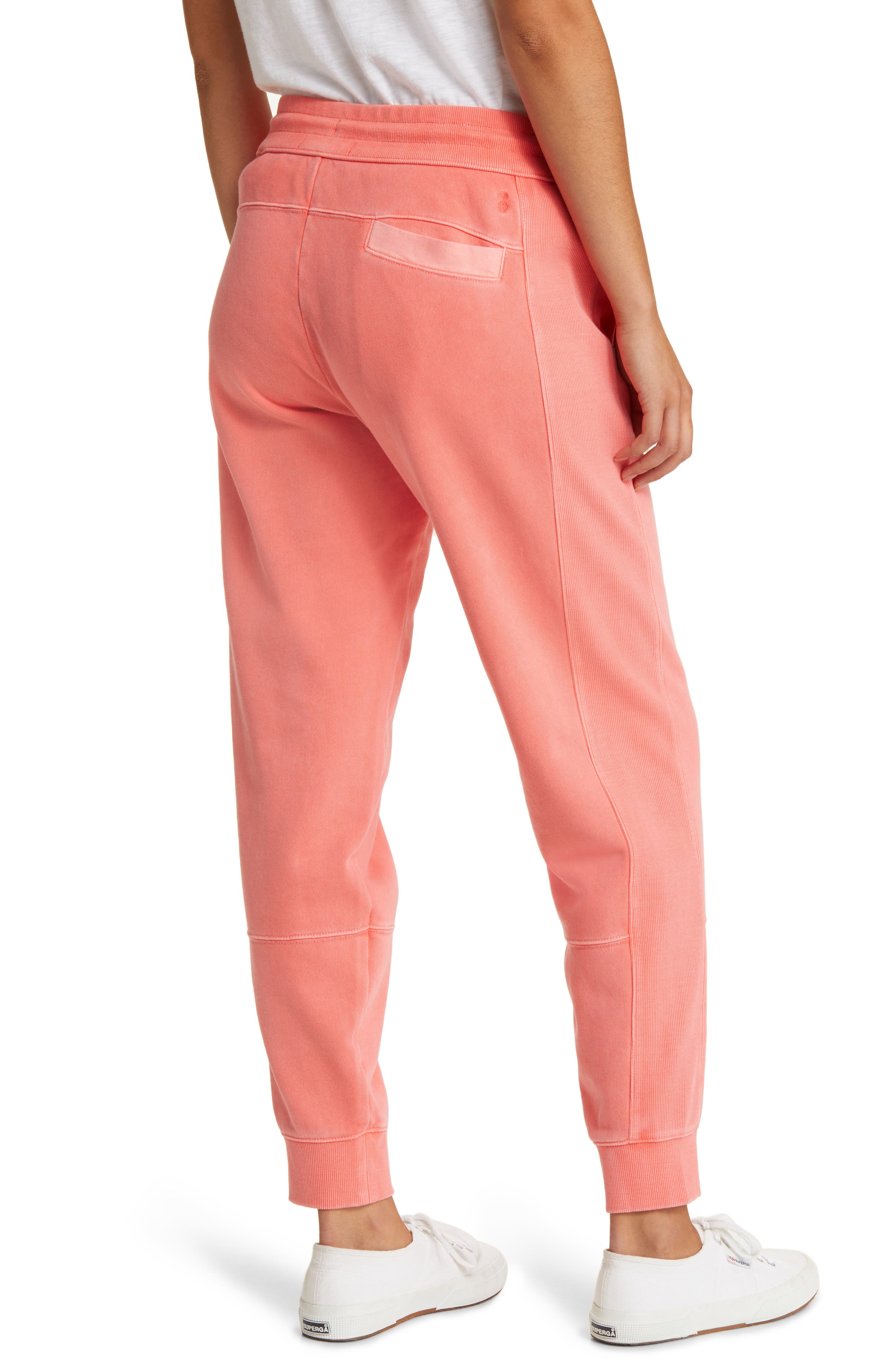 Tommy Bahama Sunray Cove Cotton Hybrid Joggers in Pure Coral