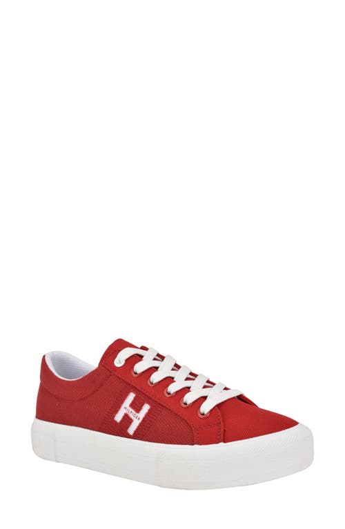 Tommy Hilfiger Aconia Sneaker in Tropic Red 