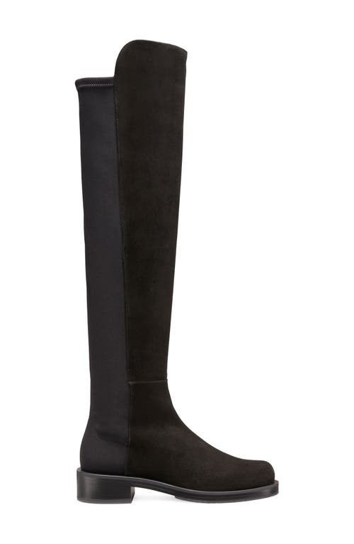 Stuart Weitzman 5050 Bold 35mm Leather Boot In Black