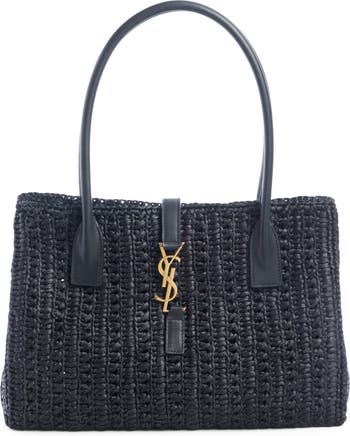 Saint laurent 2024 raffia bag