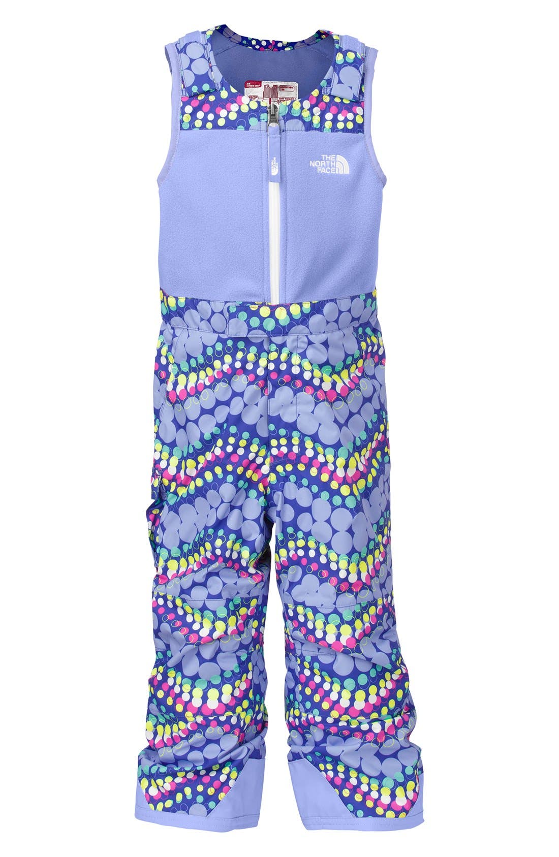 The North Face Waterproof Insulated Bib Overalls (Toddler Girls) Nordstrom